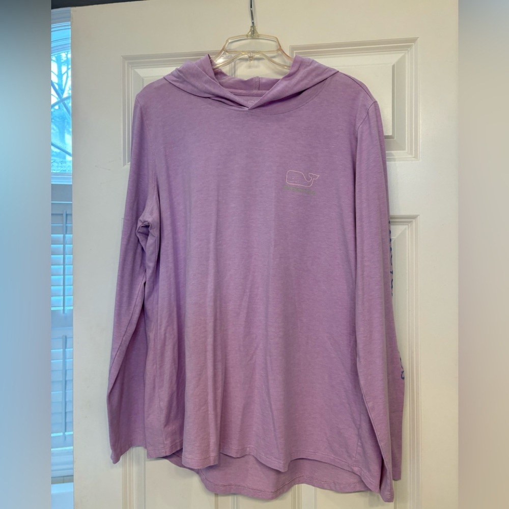 Vineyard Vines Lavender Hooded Top